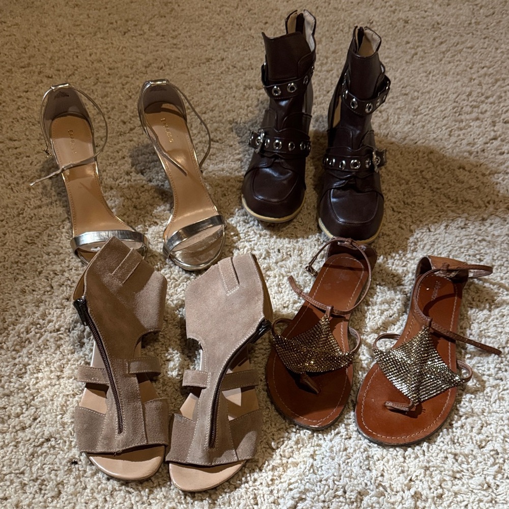 Stylish Women's Shoe Collection 4Pair